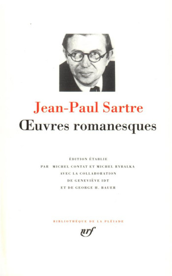 OEUVRES ROMANESQUES - SARTRE - GALLIMARD