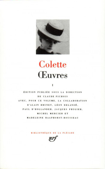 OEUVRES TOME 1 - COLETTE - GALLIMARD