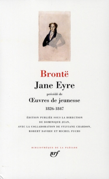 JANE EYRE  -  OEUVRES DE JEUNESSE 1826-1847 - BRONTE - GALLIMARD