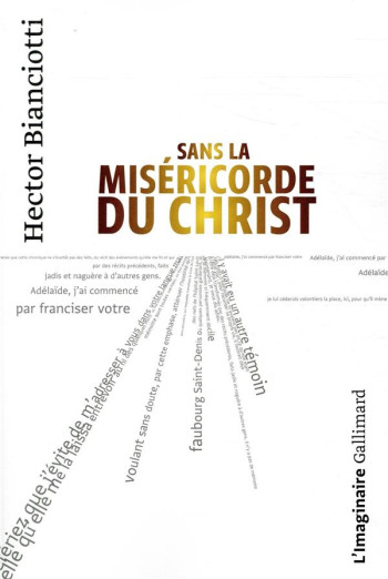 SANS LA MISERICORDE DU CHRIST - BIANCIOTTI HECTOR - GALLIMARD