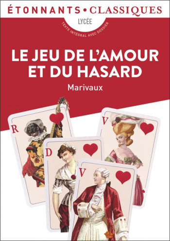 LE JEU DE L'AMOUR ET DU HASARD - MARIVAUX - FLAMMARION