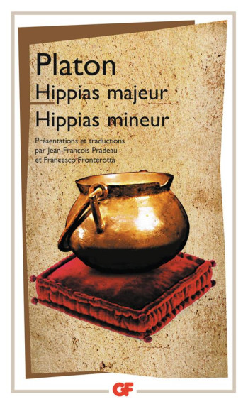 HIPPIAS MAJEUR, HIPPIAS MINEUR - PLATON - FLAMMARION