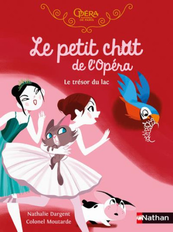 LE PETIT CHAT DE L'OPERA : LE TRESOR DU LAC - DARGENT/MOUTARDE - CLE INTERNAT