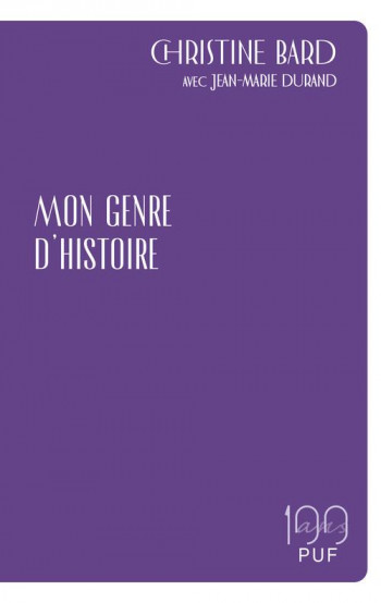 MON GENRE D'HISTOIRE - BARD/DURAND - PUF