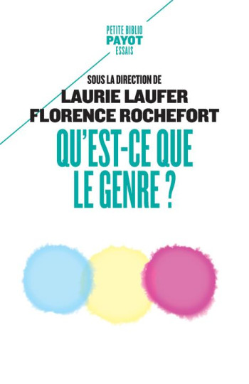 QU'EST-CE QUE LE GENRE ? - LAUFER LAURIE - Payot