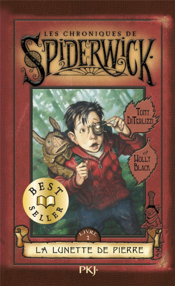 LES CHRONIQUES DE SPIDERWICK T.2  -  LA LUNETTE DE PIERRE - DITERLIZZI/BLACK - POCKET