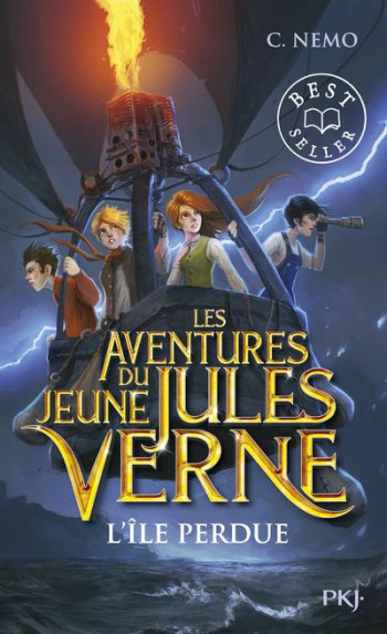 LES AVENTURES DU JEUNE JULES VERNE T.1 : L'ILE PERDUE - CAPITAINE NEMO - POCKET