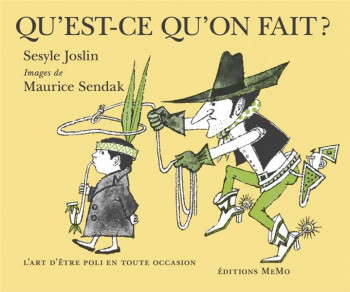 QU'EST-CE QU'ON FAIT ? - SENDAK/JOSLIN - MeMo