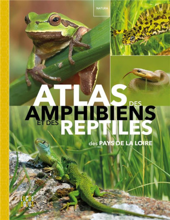 ATLAS DES AMPHIBIENS ET REPTILES - COLLECTIF SOUS LA CO - LOCUS SOLUS