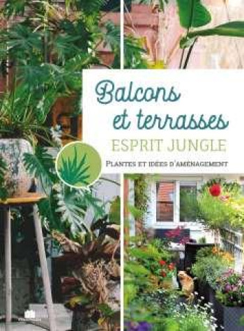 BALCONS ET TERRASSES : POTAGER FLEURI AROMATIQUE JUNGLE  -  UN MINI JARDIN TOUTE L'ANNEE, 1001 CONSEIL POUR L'AMENAGER ET L'ENTRETENIR - XXX - CHARLES MASSIN