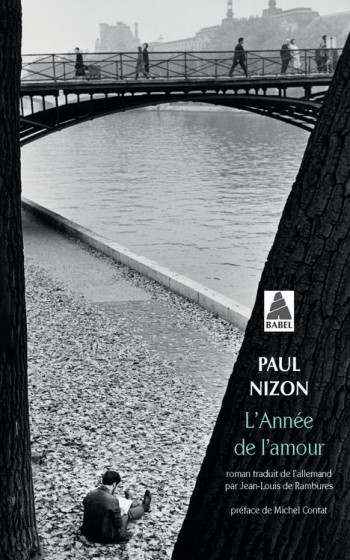 L'ANNEE DE L'AMOUR - NIZON/CONTAT - ACTES SUD