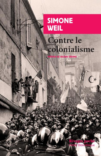 CONTRE LE COLONIALISME - WEIL/GERARD - Rivages