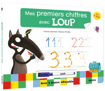 MES PREMIERS CHIFFRES AVEC LOUP - LALLEMAND/THUILLIER - PHILIPPE AUZOU