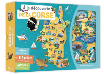 A LA DECOUVERTE DE LA CORSE - DAVID PATRICK - PHILIPPE AUZOU