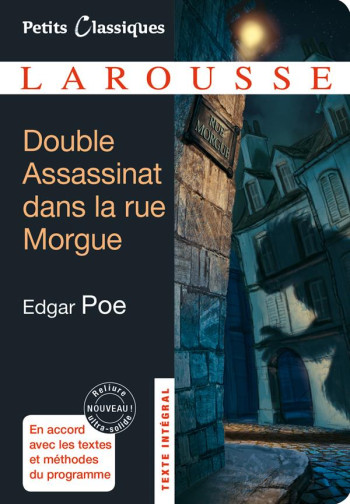 DOUBLE ASSASSINAT DANS LA RUE MORGUE - POE EDGAR ALLAN - LAROUSSE