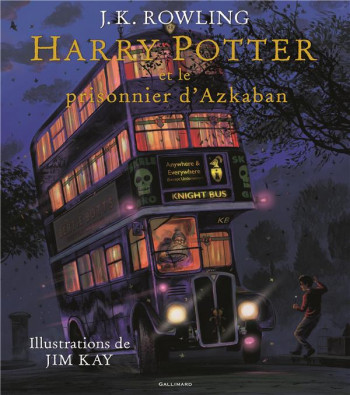 HARRY POTTER TOME 3 : HARRY POTTER ET LE PRISONNIER D'AZKABAN - ROWLING/KAY - Gallimard-Jeunesse