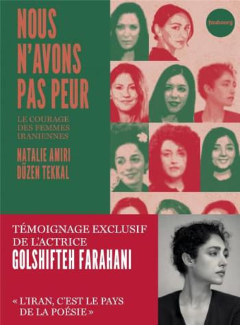 NOUS N'AVONS PAS PEUR : LE COURAGE DES FEMMES IRANIENNES - AMIRI/TEKKAL - BLACKLEPHANT