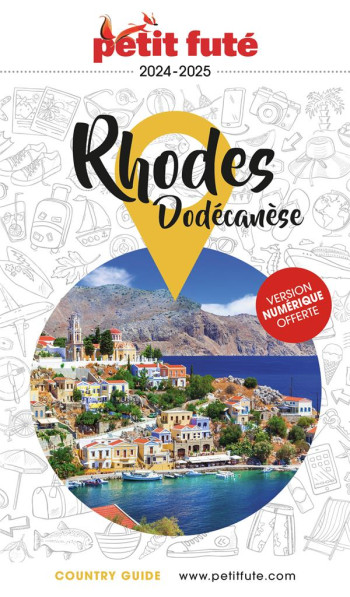 COUNTRY GUIDE : RHODES, DODECANESE (EDITION 2024/2025) - AUZIAS D. / LABOURDE - PETIT FUTE