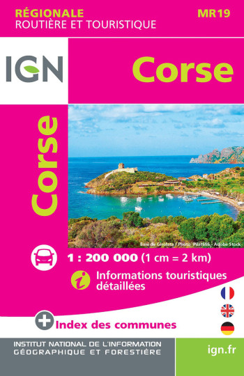 MR19 MINI CORSE 1/200.000 - XXX - IGN