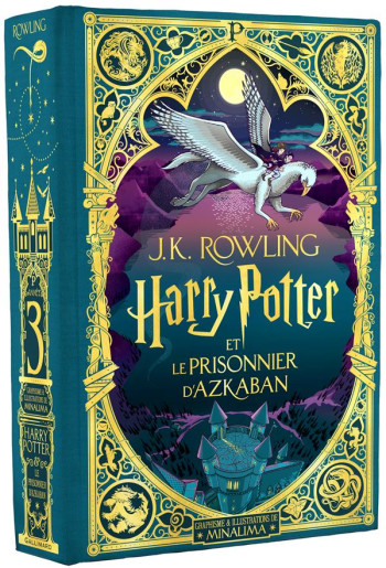 HARRY POTTER - III - HARRY POTTER ET LE PRISONNIER D'AZKABAN - ROWLING/MINALIMA - GALLIMARD