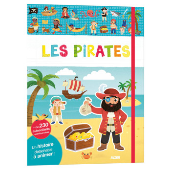 MES TOUT PREMIERS AUTOCOLLANTS - LES PIRATES - Yi-Hsuan WU - AUZOU