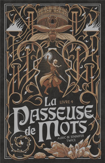 LA PASSEUSE DE MOTS - TOME 4 - LES LARMES DU SAULE - TWICE A & J. - HACHETTE