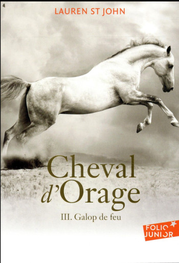 CHEVAL D'ORAGE TOME 3 - GALOP DE FEU - ST JOHN LAUREN - GALLIMARD CHEVAL D'ORAGE TOME 3 - GALOP DE FEU - ST JOHN LAUREN - GALLIMARD