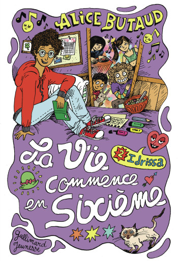 LA VIE COMMENCE EN SIXIEME - VOL02 - IDRISSA - Alice Butaud - GALLIMARD JEUNE