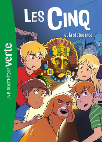 LE CLUB DES CINQ TOME 29 : LES CINQ ET LA STATUE INCA - VOILIER/AUREN - HACHETTE