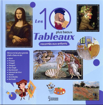 LES 10 PLUS BEAUX TABLEAUX RACONTES AUX ENFANTS - CREPON/BOYER - LAROUSSE