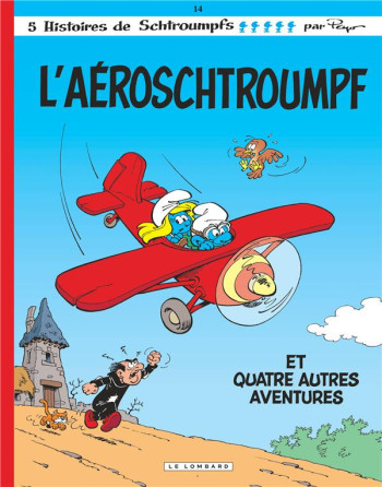 L' LES SCHTROUMPFS LOMBARD - TOME 14 - AEROSCHTROUMPF - PEYO - LOMBARD