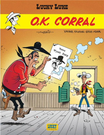 LUCKY LUKE - TOME 36 - O.K. CORRAL - MORRIS/ADAM/FAUCHE - LUCKY