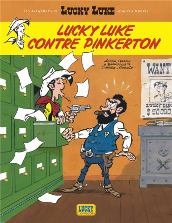 LES AVENTURES DE LUCKY LUKE D'APRES MORRIS - TOME 4 - LUCKY LUKE CONTRE PINKERTON - ACHDE/PENNAC DANIEL - LUCKY