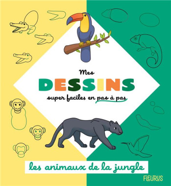 LES ANIMAUX DE LA JUNGLE - GUINETON/ALCOUFFE - FLEURUS LES ANIMAUX DE LA JUNGLE - GUINETON/ALCOUFFE - FLEURUS