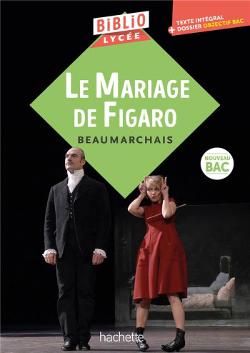 BIBLIOLYCEE - LE MARIAGE DE FIGARO, BEAUMARCHAIS - CARON DE BEAUMARCHAI - HACHETTE