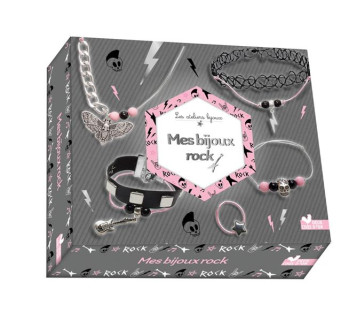 MES BIJOUX ROCK - COFFRET AVEC ACCESSOIRES - LAZERGES LAETITIA - NC