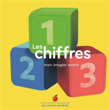 LES CHIFFRES - MON IMAGIER ANIME - COLLECTIF - GALLIMARD