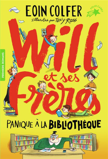 WILL ET SES FRERES TOME 1 : PANIQUE A LA BIBLIOTHEQUE - COLFER/ROSS - GALLIMARD