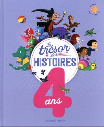 LE TRESOR DES HISTOIRES - 4 ANS - COLLECTIF - GALLIMARD