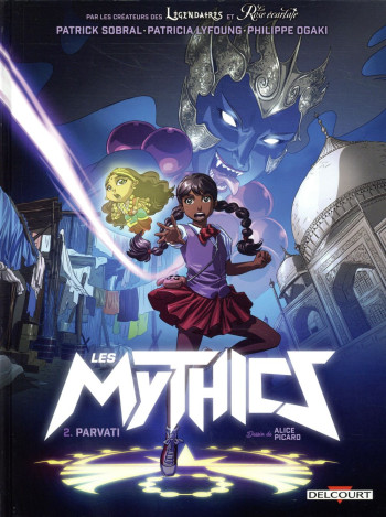 LES MYTHICS T.2 : PARVATI - OGAKI/SOBRAL/LYFOUNG - DELCOURT