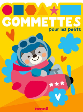 GOMMETTES POUR LES PETITS : AVION - COLLECTIF - HEMMA