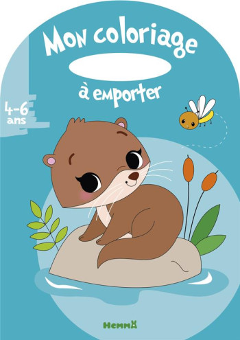 MON COLORIAGE A EMPORTER : LOUTRE  -  4/6 ANS - MADEDDU ESTELLE - HEMMA