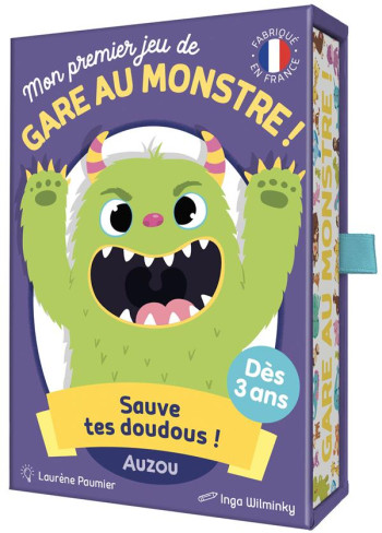 MON PREMIER JEU DE GARE AU MONSTRE ! SAUVE TES DOUDOUS ! - WILMINK INGA - NC