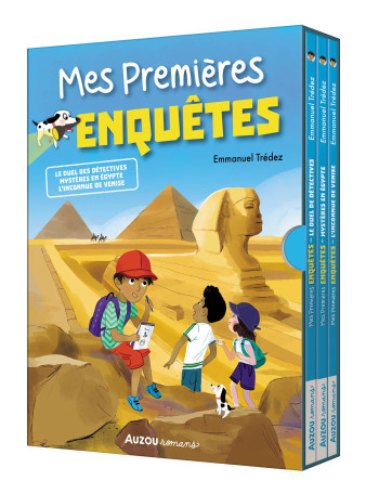 MES PREMIERES ENQUETES - T05 - COFFRET BIBLIOTHEQUE 5 - MES PREMIERES ENQUETES- TOMES 13 A 15 -  TREDEZ Emmanuel - AUZOU