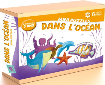 MINI PUZZLES - DANS L'OCEAN - LANG ANNA - NC