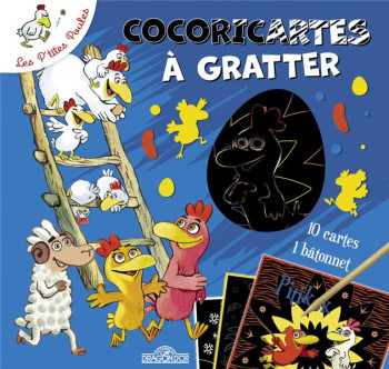 LES P'TITES POULES : COCORICARTES A GRATTER - PKJ - NC