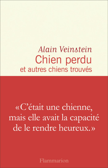 CHIEN PERDU ET AUTRES CHIENS TROUVES - Alain Veinstein - FLAMMARION