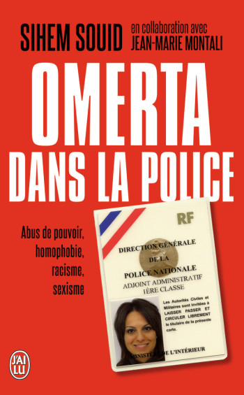 OMERTA DANS LA POLICE - SOUID SIHEM - J'AI LU