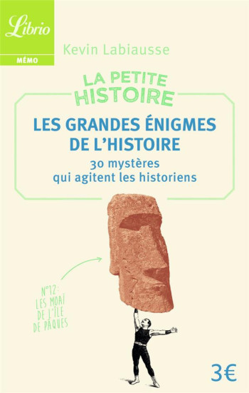 LA PETITE HISTOIRE : LES GRANDES ENIGMES DE L'HISTOIRE  -  30 MYSTERES QUI AGITENT LES HISTORIENS - LABIAUSSE KEVIN - Librio