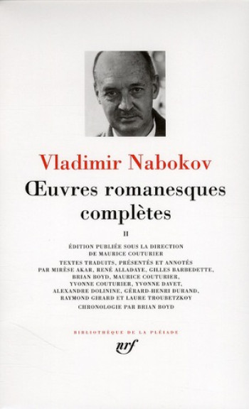 OEUVRES ROMANESQUES COMPLETES TOME 2 - NABOKOV VLADIMIR - GALLIMARD